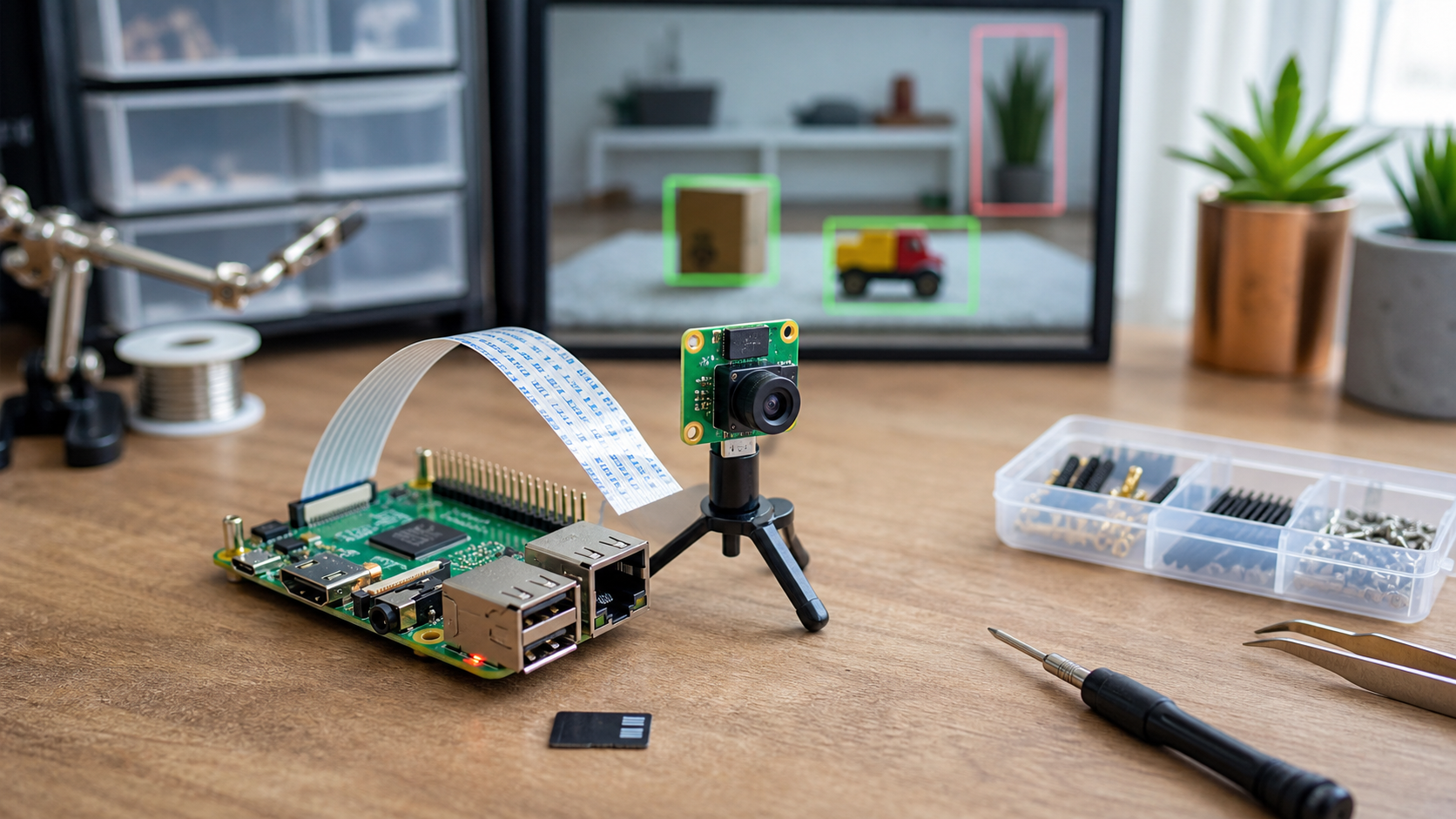 25 euros y una Raspberry Pi con ojos: el módulo de cámara para visión artificial local