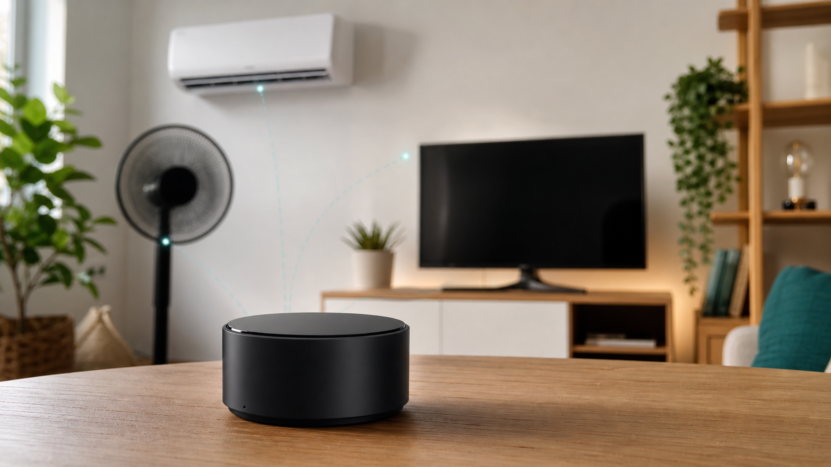 30 € y un blaster infrarrojo: controla el AC, el ventilador y la TV desde Home Assistant sin nube ni app