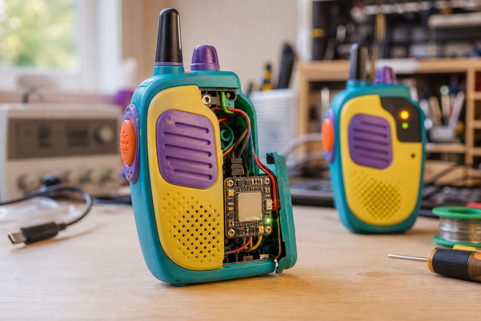 80 dólares y un walkie-talkie de juguete: así montas un asistente de voz local con carácter