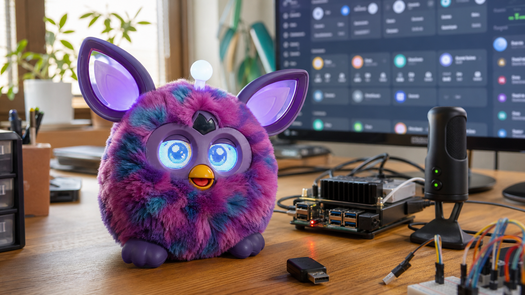 80 € y un Furby Connect: el peluche robótico que puedes convertir en una mascota con IA local